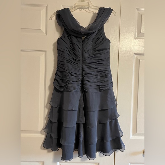 Dusty Blue Laura Formal Dress - Size 12 - Picture 6 of 9